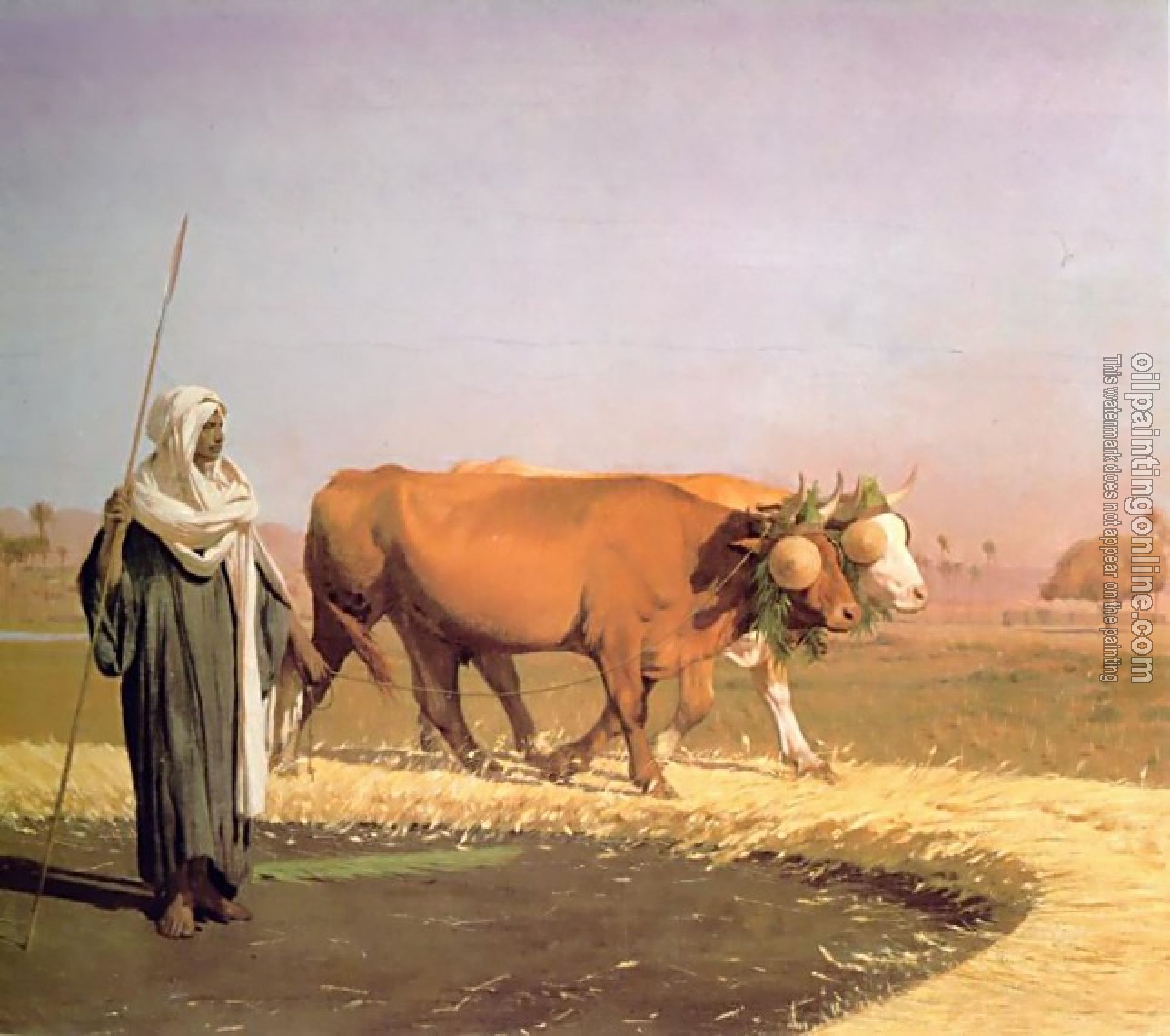 Gerome, Jean-Leon - arab oil painting